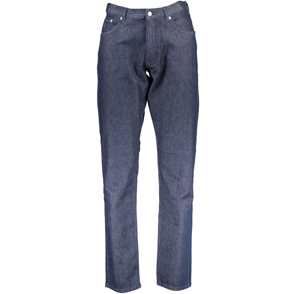 Gant Blå Bomull Herrjeans
