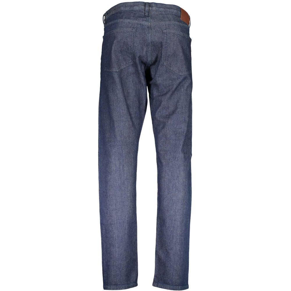 Gant Blå Bomull Herrjeans