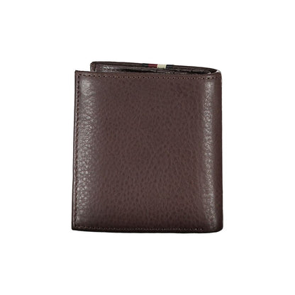 Tommy Hilfiger brun läderplånbok