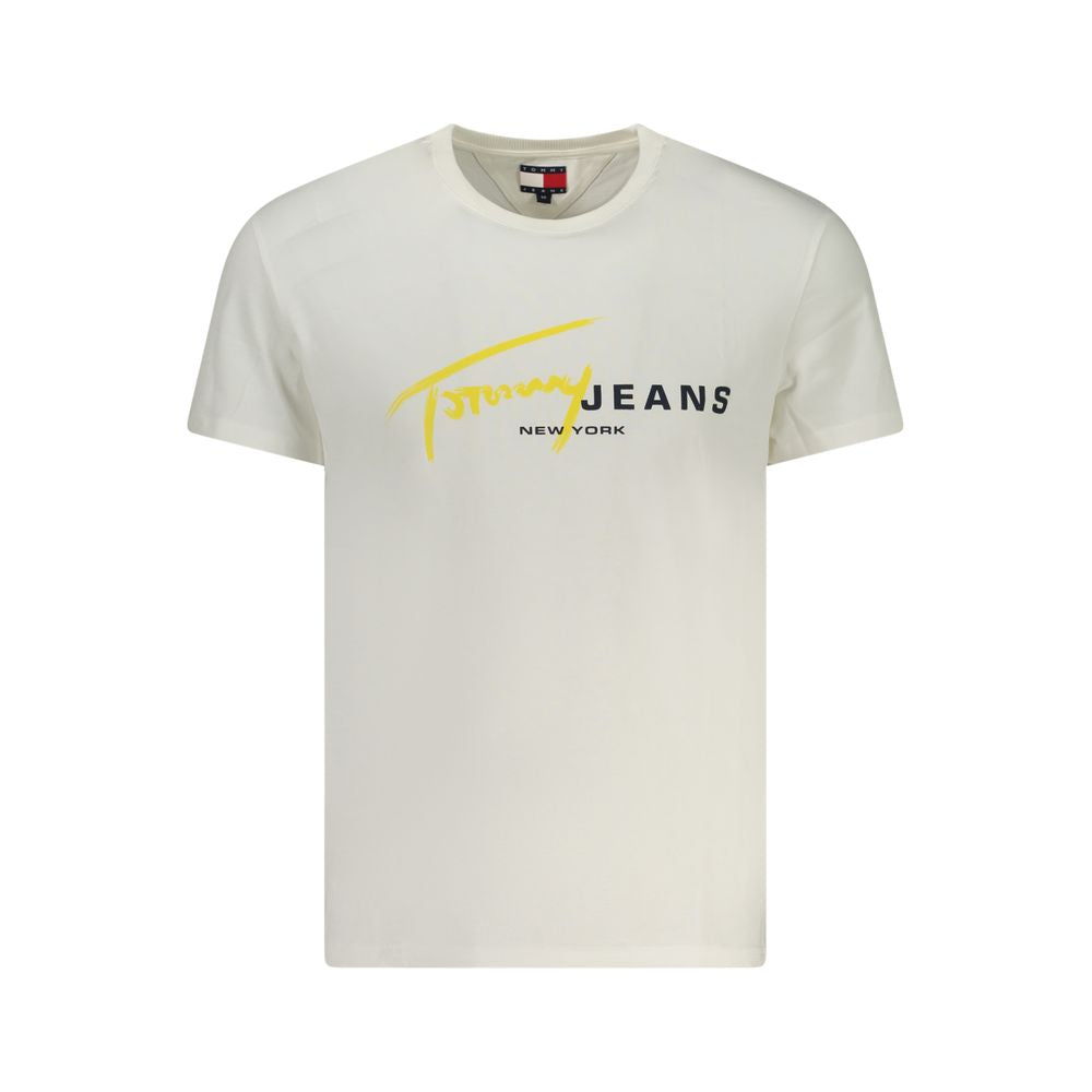 Tommy Hilfiger Vit Bomull Herr T-shirt