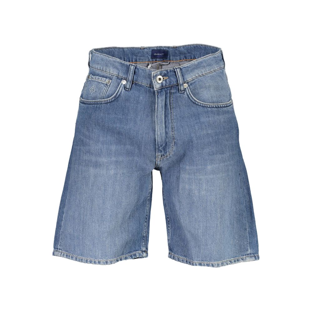 Gant Blå Bomull Herr Bermuda Jeans