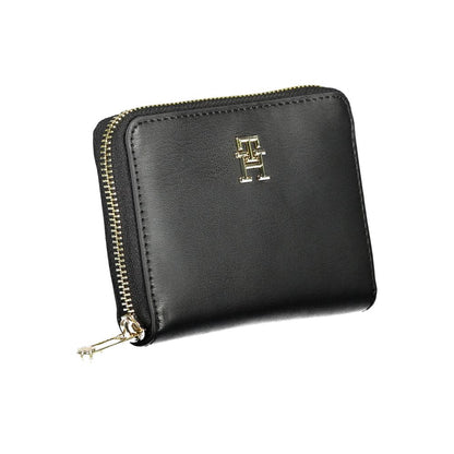 Tommy Hilfiger svart polyetenplånbok