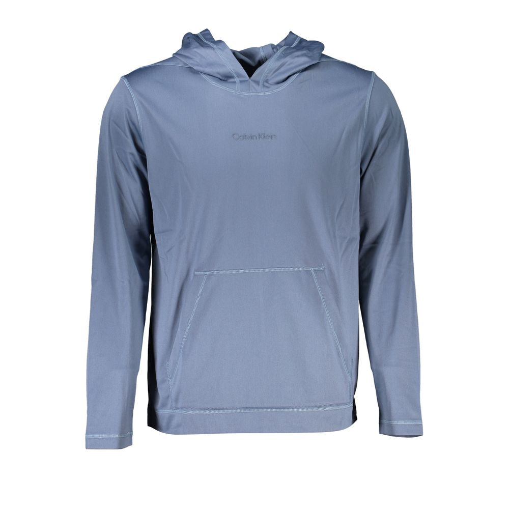 Calvin Klein Elegant Blue Hooded Sweatshirt - Men&