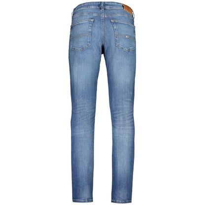 Tommy Hilfiger Blue Cotton Jeans &amp; Pant