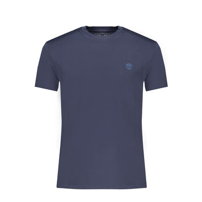 Timberland Blå bomull Herr T-shirt