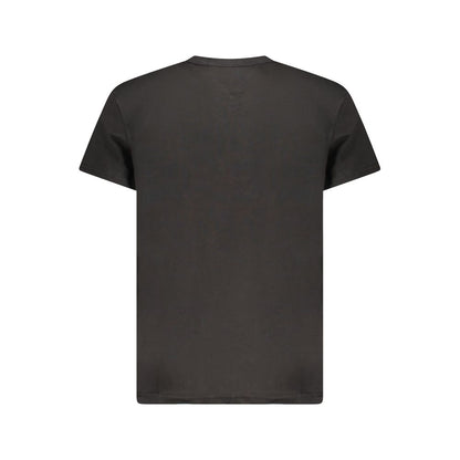 Tommy Hilfiger svart bomulls-T-shirt för män