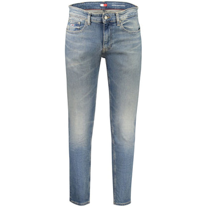 Tommy Hilfiger Blå Bomull Slim Herrjeans
