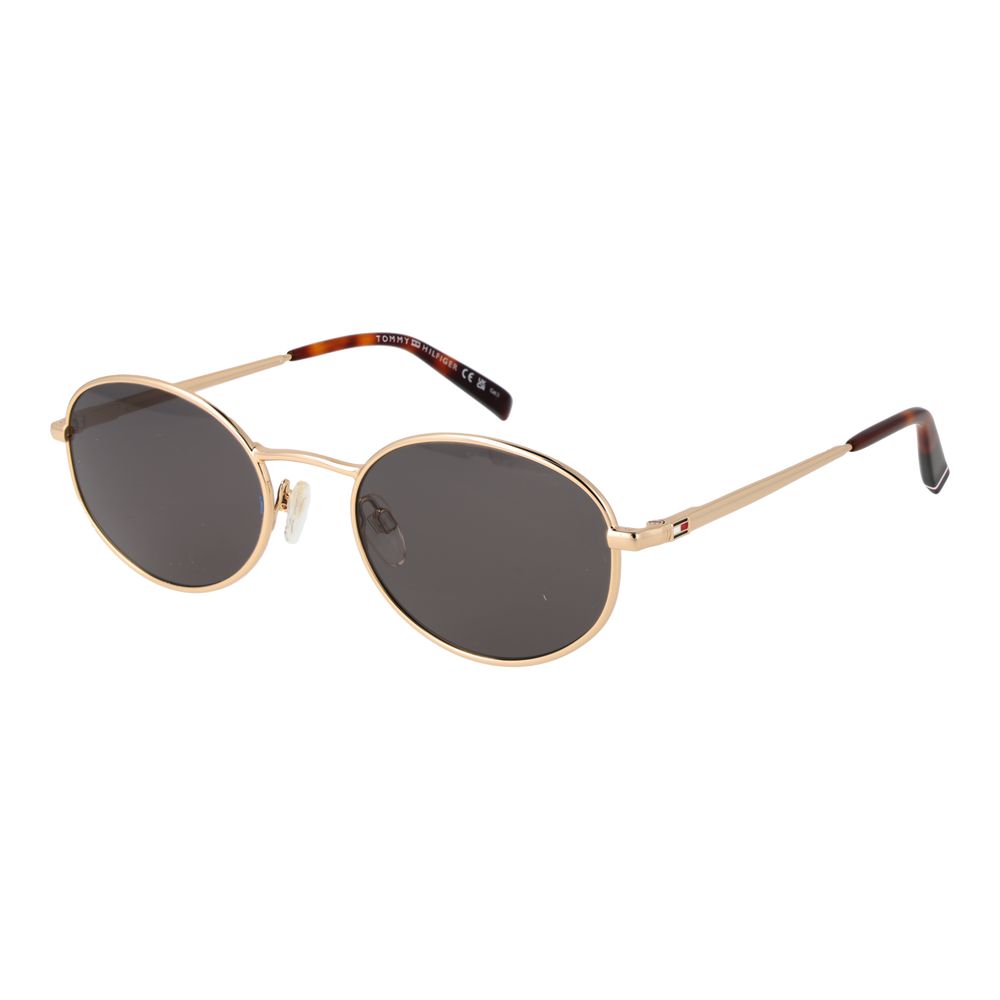 Tommy Hilfiger Guldfärgade Unisex Solglasögon