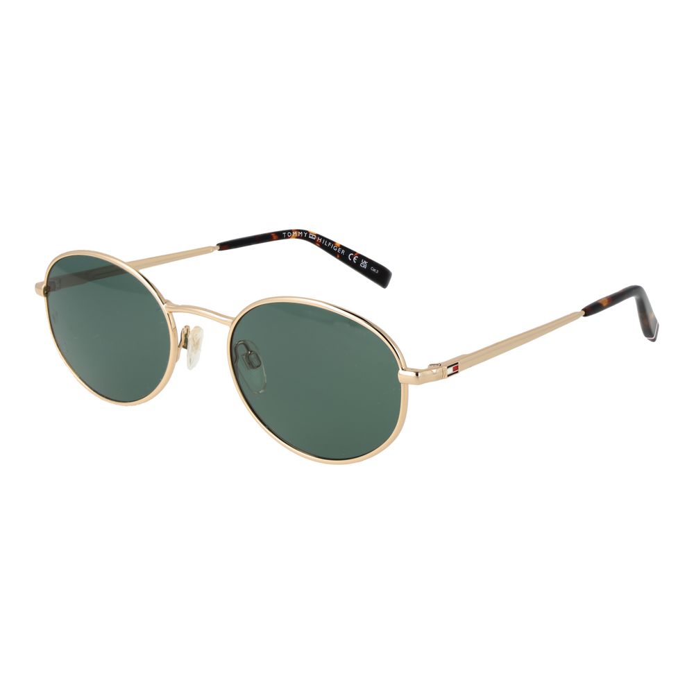 Tommy Hilfiger Guldfärgade Unisex Solglasögon