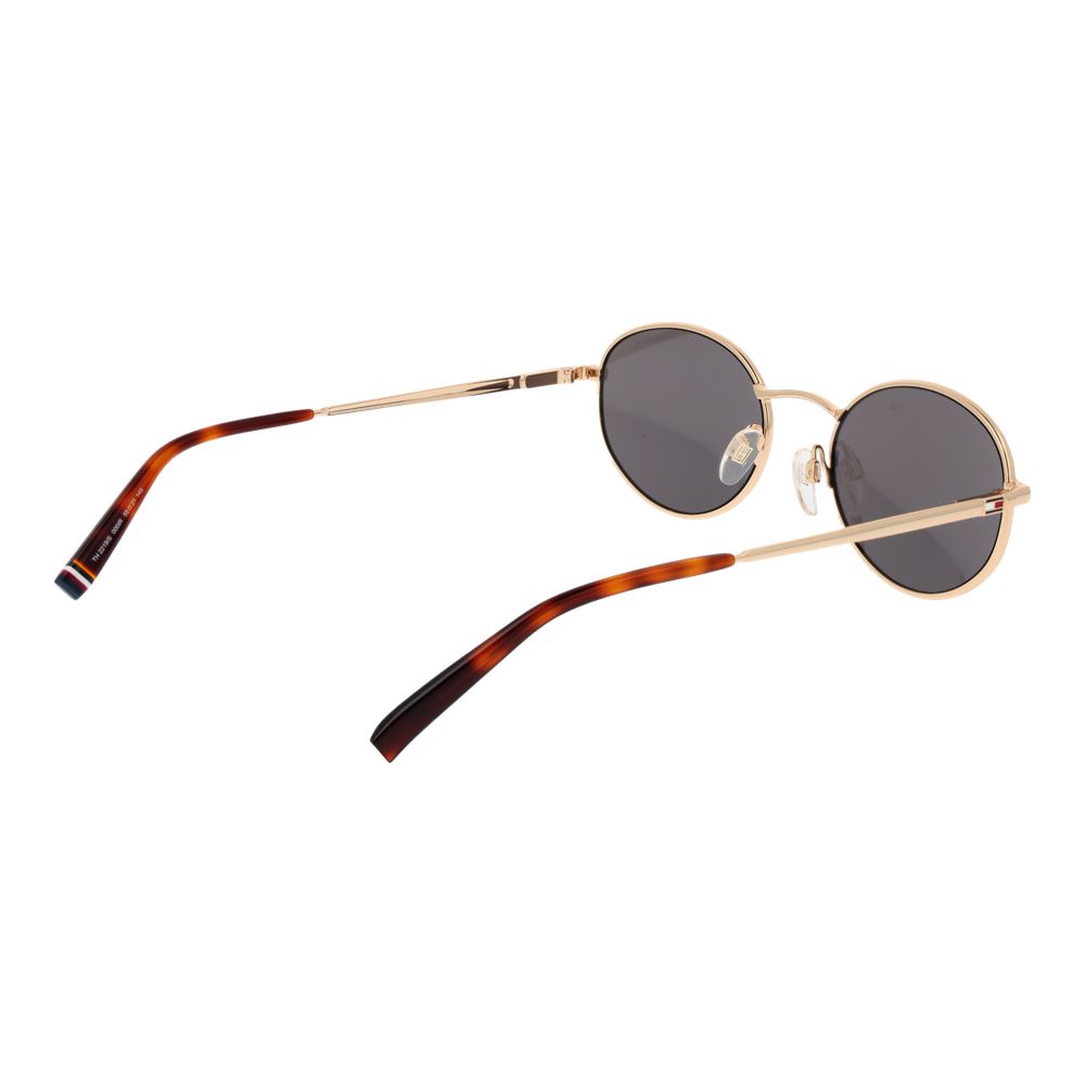 Tommy Hilfiger Guldfärgade Unisex Solglasögon