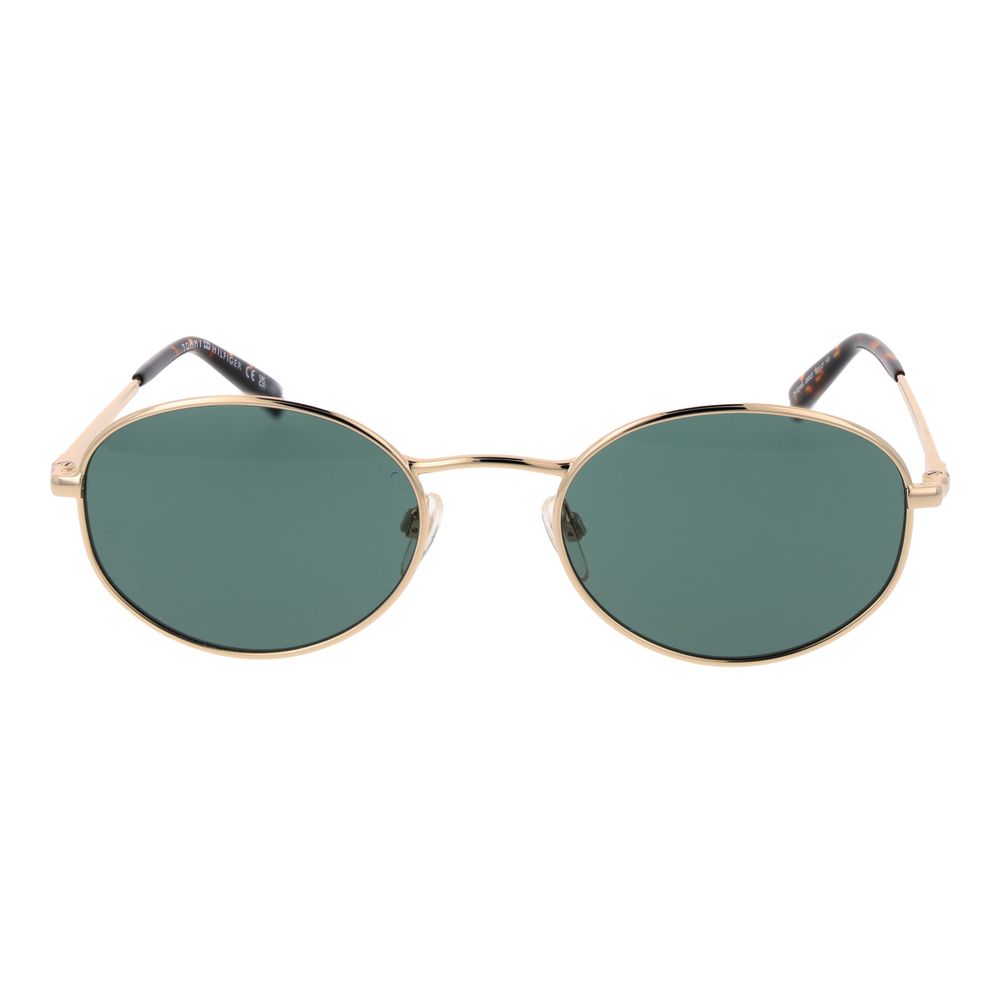 Tommy Hilfiger Guldfärgade Unisex Solglasögon