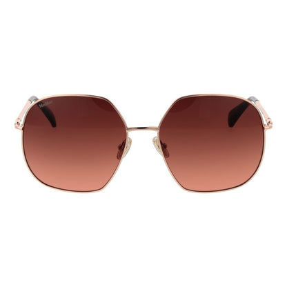 Max Mara Rose Gold Women Sunglasses