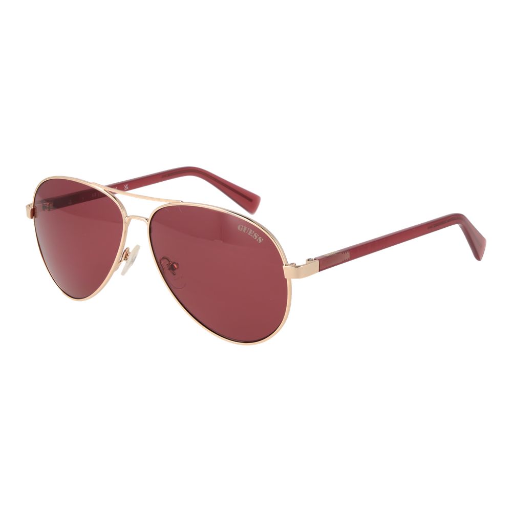 Guess Guld Unisex Solglasögon