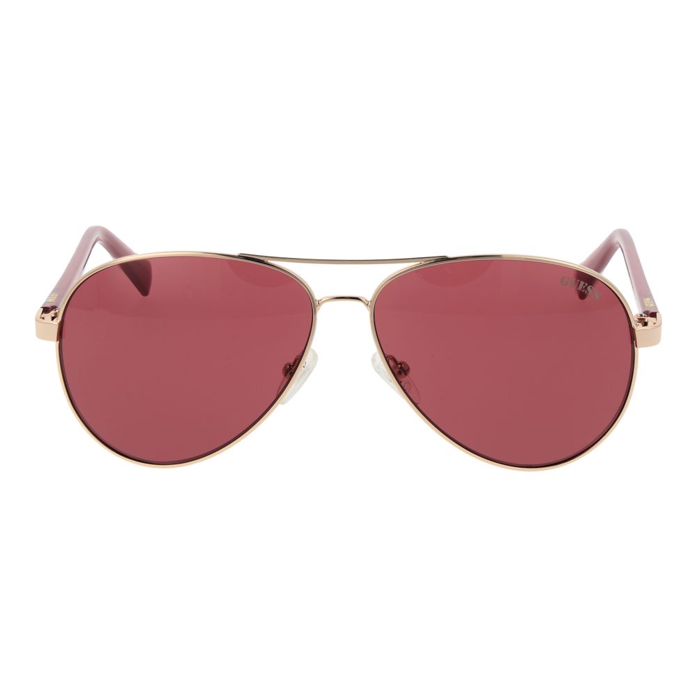 Guess Guld Unisex Solglasögon