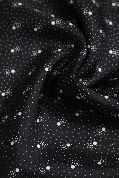 Dolce &amp; Gabbana Black White Printed Square Men Foulard Scarf