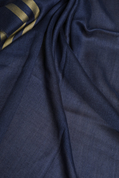 Dolce &amp; Gabbana Blue Cashmere Neck Warmer Wrap Shawl Scarf