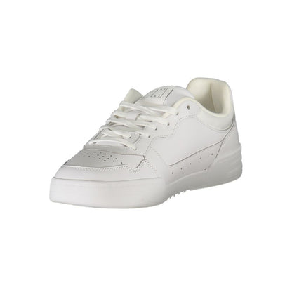 Tommy Hilfiger Vita Läder Herr Sneaker