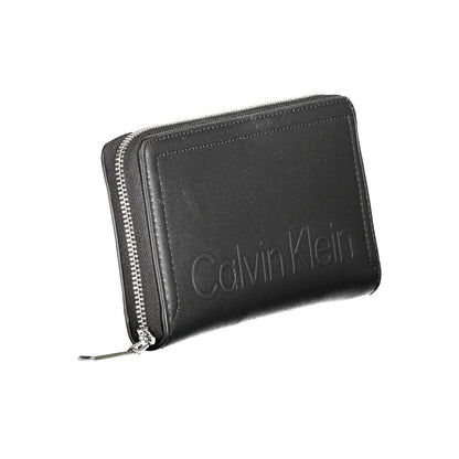 Calvin Klein svart polyetenplånbok