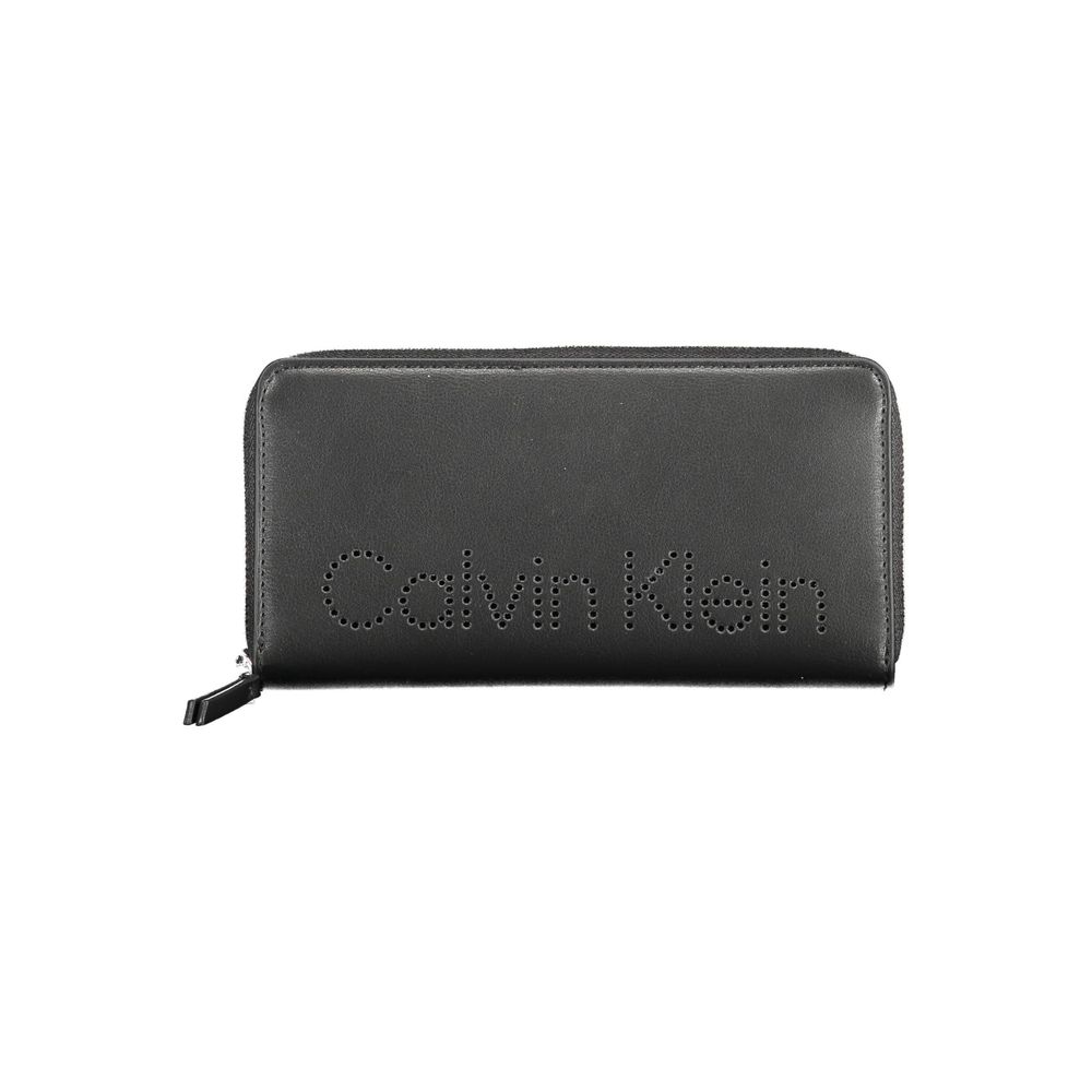 Calvin Klein svart polyetenplånbok