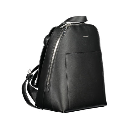 Calvin Klein svart polyetenryggsäck