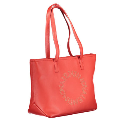 Mario Valentino Red Polyethylene Handbag