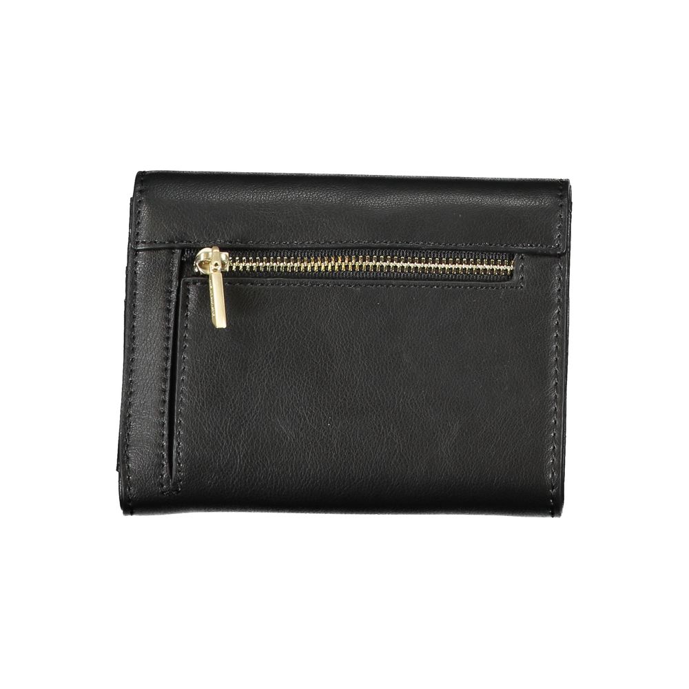 Calvin Klein svart polyesterplånbok