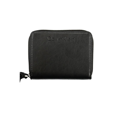 Calvin Klein svart polyesterplånbok