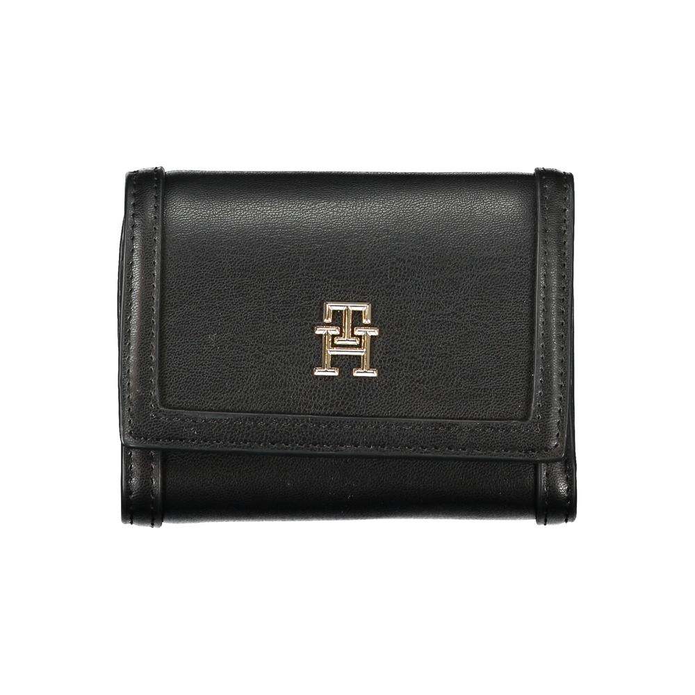 Tommy Hilfiger svart polyetenplånbok