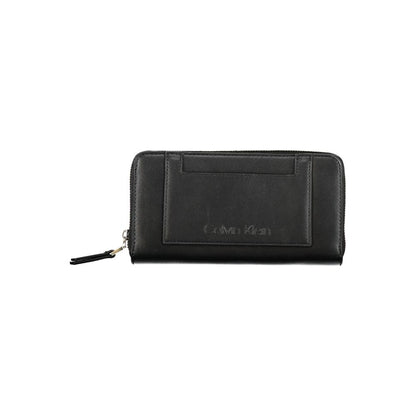Calvin Klein svart polyesterplånbok