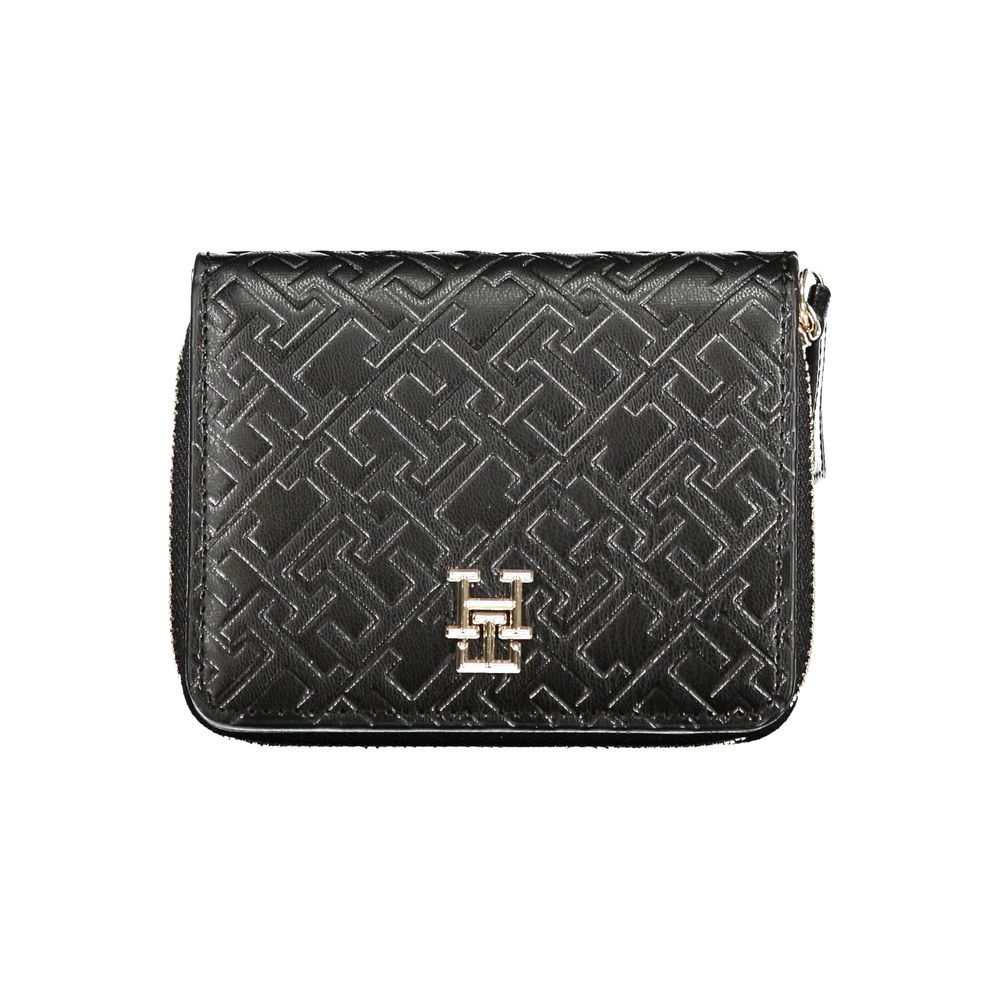Tommy Hilfiger svart polyetenplånbok