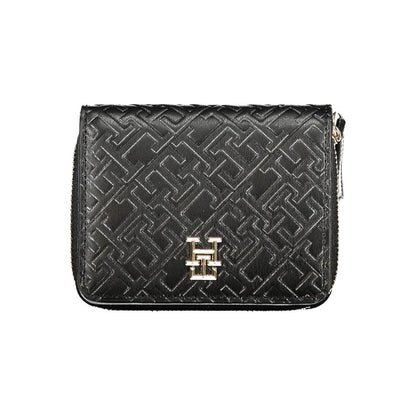Tommy Hilfiger svart polyetenplånbok