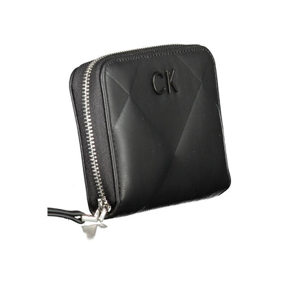 Calvin Klein svart polyesterplånbok