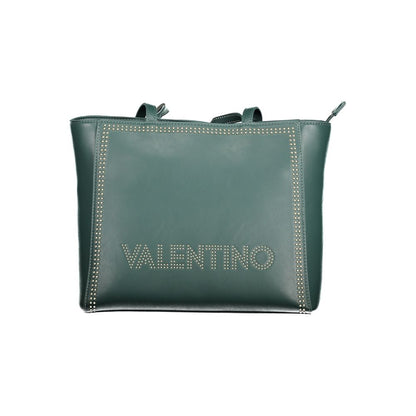 Mario Valentino Grön Polyeten Handväska
