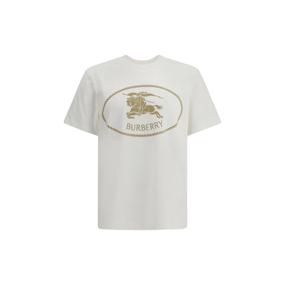 Burberry-t-shirt med logotyp