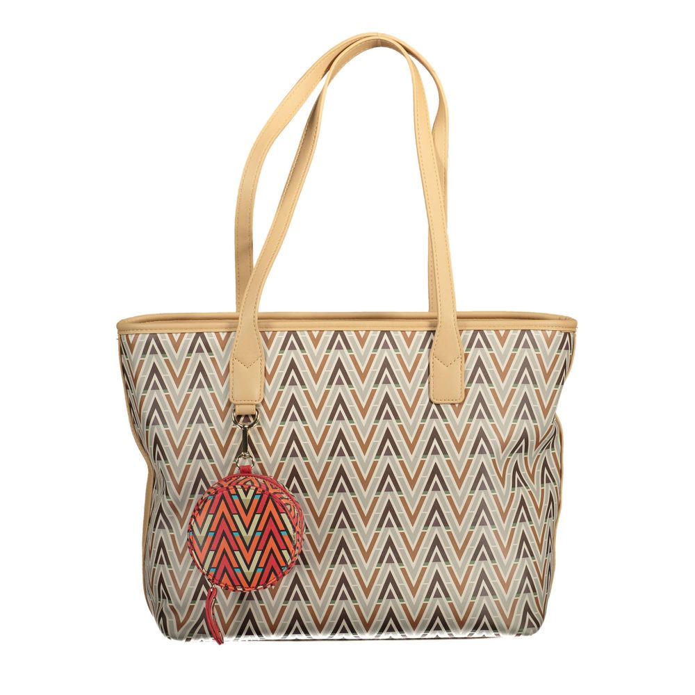 Mario Valentino Beige Polyeten Handväska