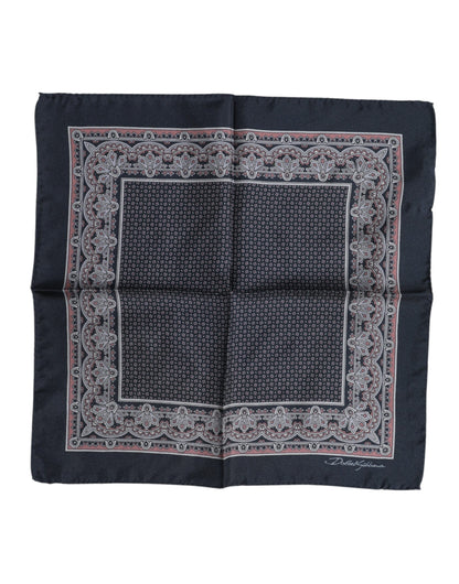Dolce &amp; Gabbana Multicolor Fantasy Silk Square Foulard Scarf