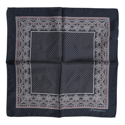 Dolce &amp; Gabbana Multicolor Fantasy Silk Square Foulard Scarf