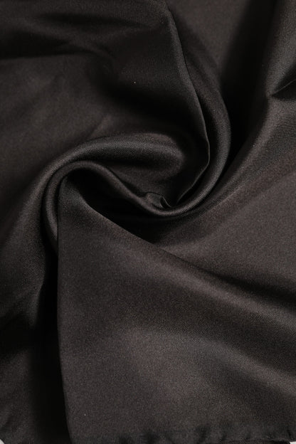 Dolce &amp; Gabbana Brown DG Crown Silk Square Men Foulard Scarf
