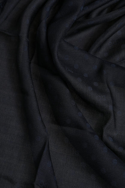 Dolce &amp;amp; Gabbana Svart Viskosfranshalsduk