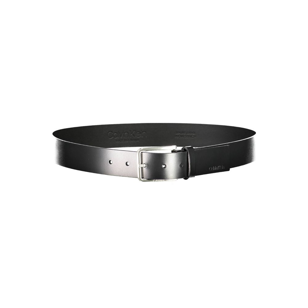 Calvin Klein svart läderbälte