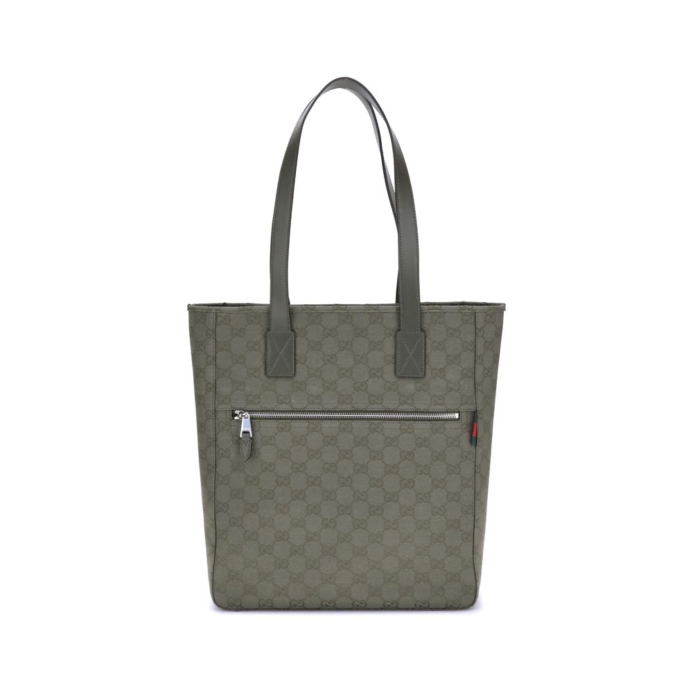 Gucci GG canvas medium tygväska
