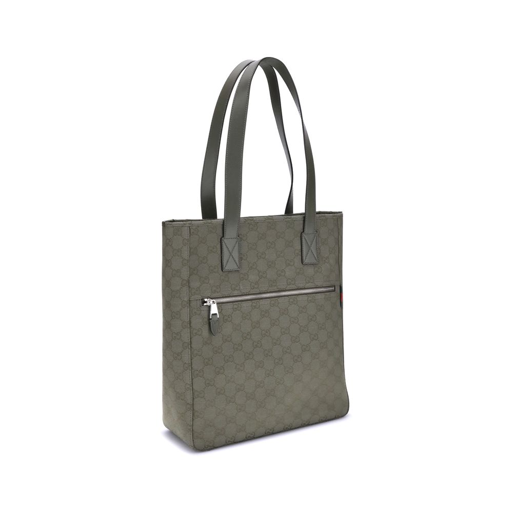 Gucci GG canvas medium tygväska