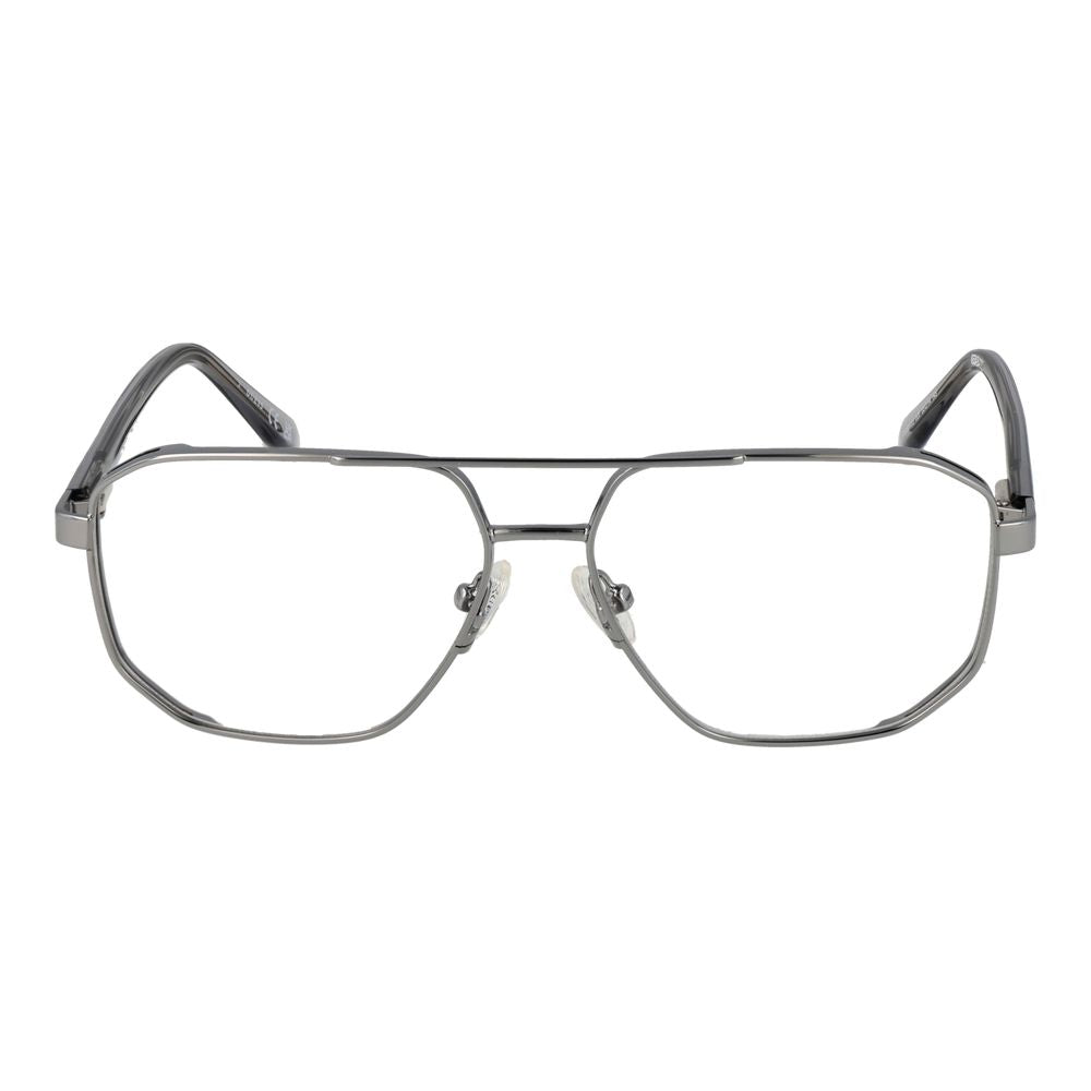 Guess Silverfärgade optiska bågar för män