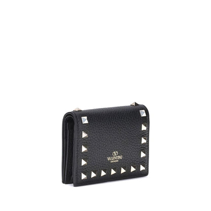 Valentino Garavani Rockstud läderplånbok