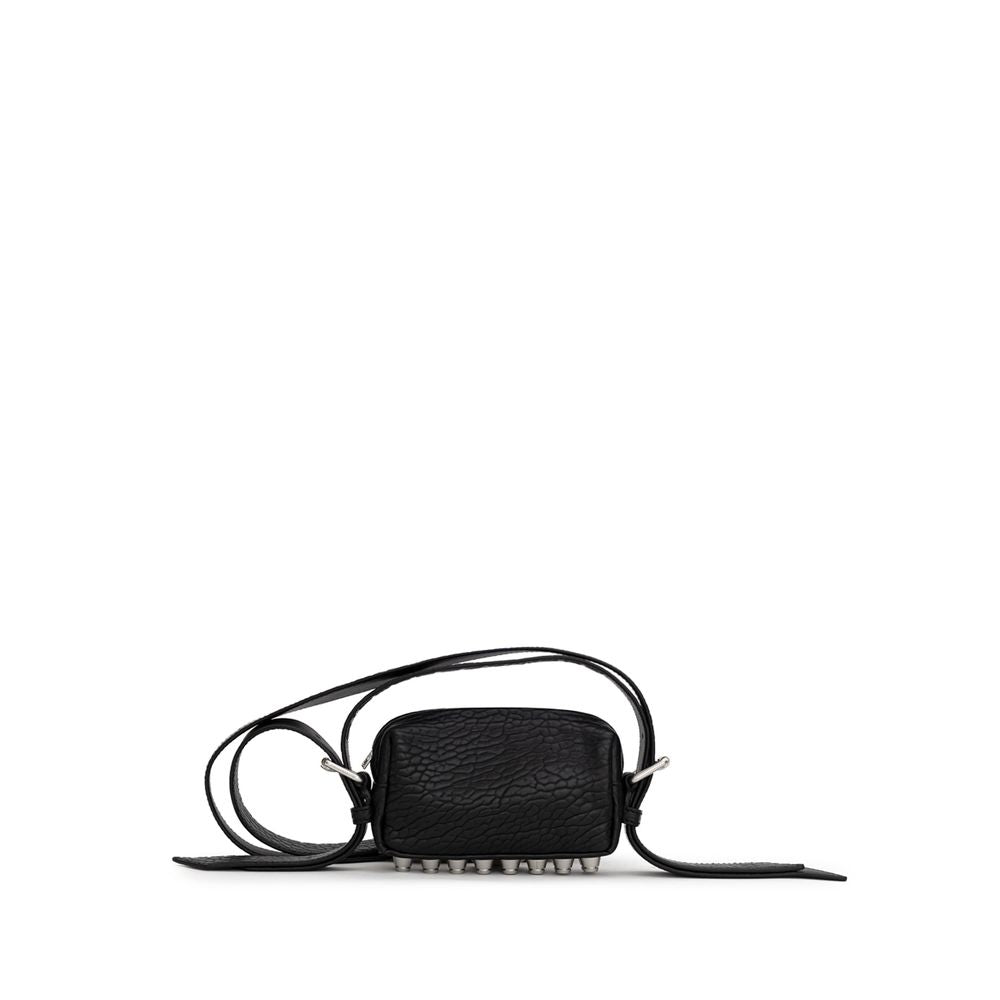 Alexander Wang svart läderaxelväska