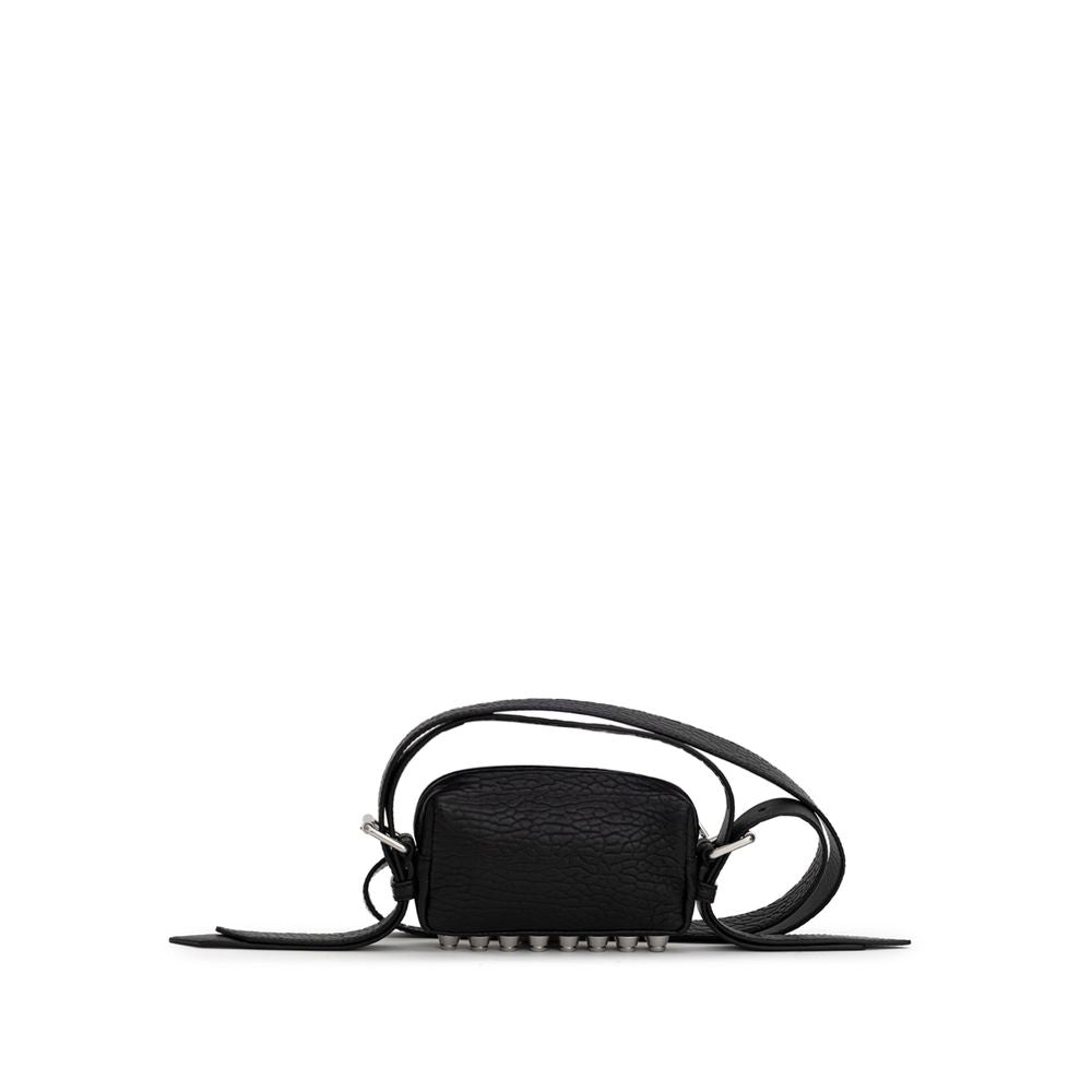 Alexander Wang svart läderaxelväska