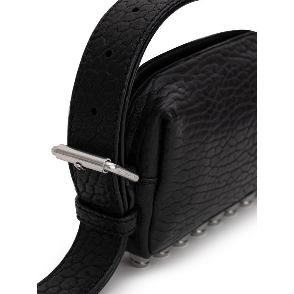 Alexander Wang svart läderaxelväska