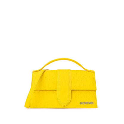 Jacquemus Gul Läderväska
