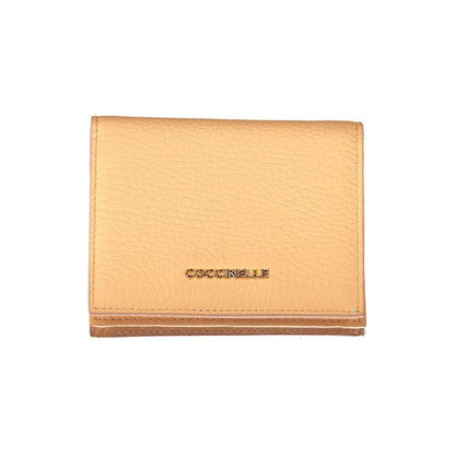 Coccinelle Orange Läderplånbok