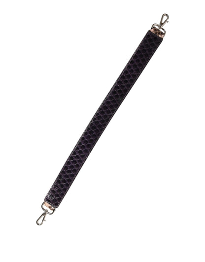 Dolce &amp; Gabbana Brown Exotic Leather Handbag Accessory Shoulder Strap